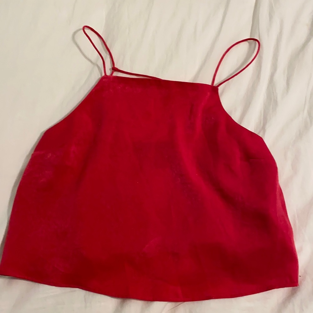 Pink forever 21 tank top